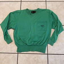 Vintage Green 90 s Liz Sport Crewneck Small Pocket Size Small