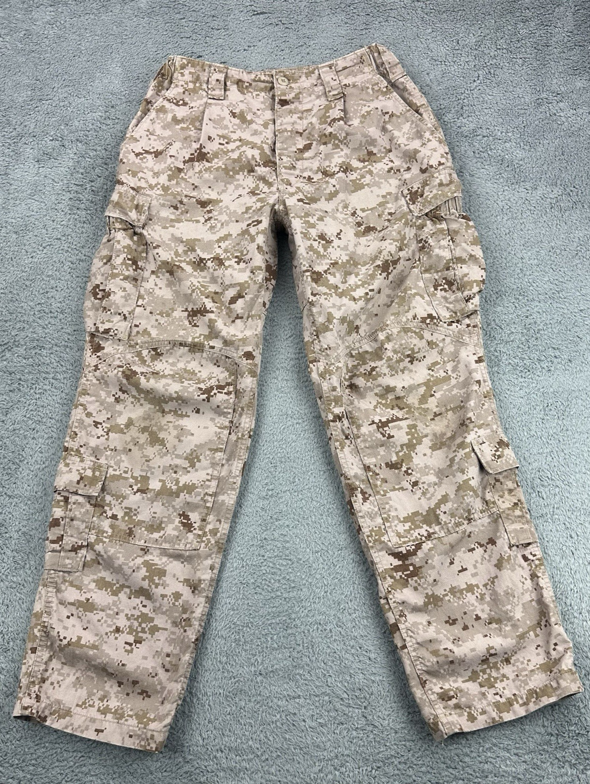 USMC Woodland Digital Desert Marpat Frog Combat Camo Pants Medium MR Military