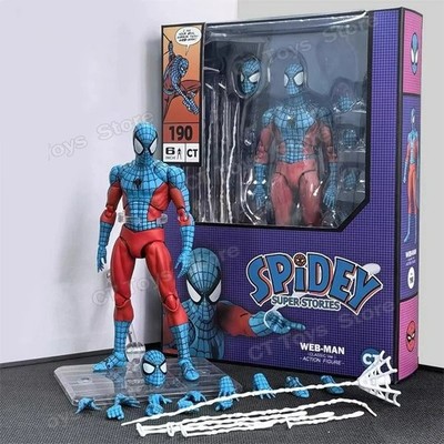 Actionfigur Spider-Man Ct Toys Mafex 190 Spider Man Web Man