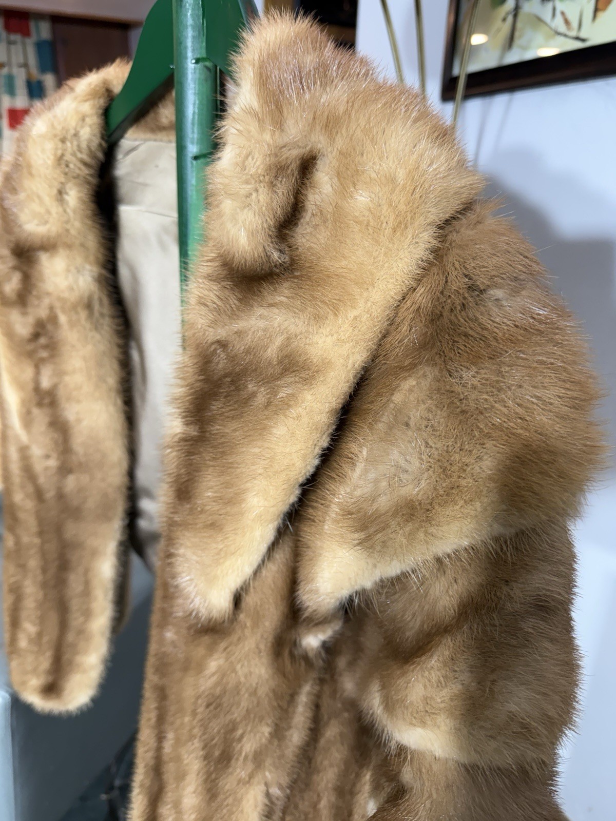 WOW!! 1940’s Vintage Mink Stole Custom Made Small… - image 7
