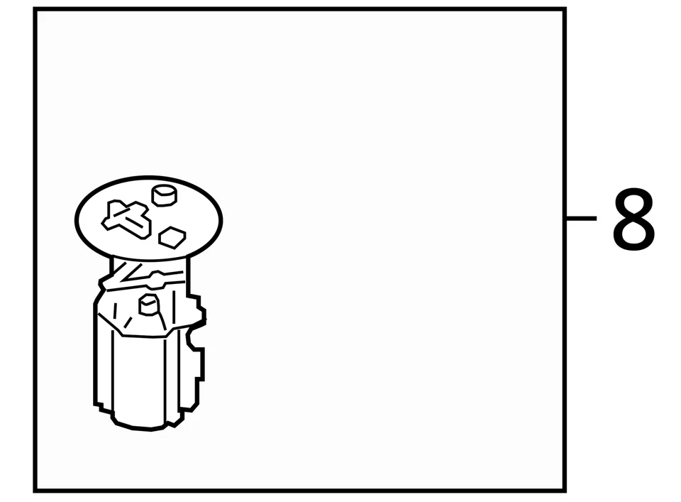 Conjunto de bomba de combustible eléctrica Ford Escape 2017-2019 KPQZG Foto 4 de 4