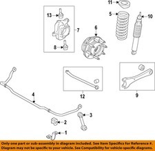 FORD OEM 05-25 F-250 Super Duty Suspension Components-Spring Insulator 5C3Z5415A