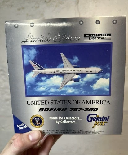 Gemini Jets Airplane Model United States of America Boeing B757-200 80001 Toy
