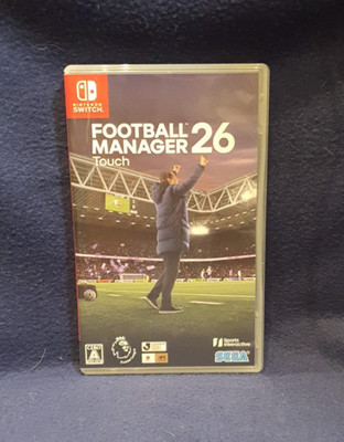 Football Manager 2026 Physical Cartridge Switch Jap Cover