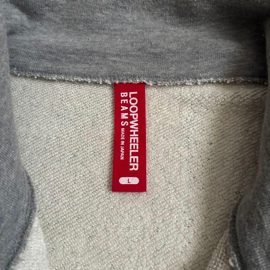 BEAMS Custom Made Loopwheeler Half Zip Sweatshirt… - image 2