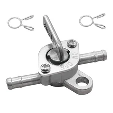 3/16" Inline Gas Fuel Petcock On-Off Switch Shut Off Valve .Suitable For Moto...
