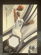2005-06 SP Authentic, Rookie Authenticfabrics,Jameer Nelson, Magic