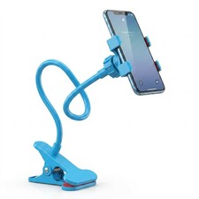 Phone Holder Gooseneck Stand Premium Flexible Bed Desk Table Clip Universal Moun
