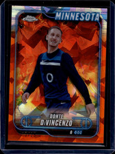 2024-25 Topps Chrome Sapphire Orange Sapphire #20 Donte DiVincenzo 10/25