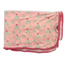 Kickee Pants Bamboo Baby Swaddle Blanket - Pink Birds