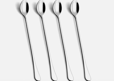 9.5-Inch Long Handle Spoon, Ice Tea Spoons, Ice Cream Spoon, Long Coffee Spoons
