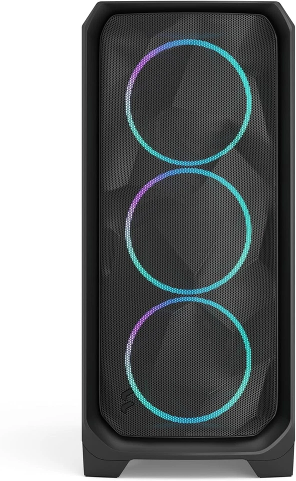 Fractal Design Meshify 3 RGB ATX mATX Black Chassis with Light Tinted TG™ - Image 2 of 4