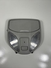 13-16 Hyundai Santa Fe Overhead Console Map Lamp Dome Light Grey Sunroof
