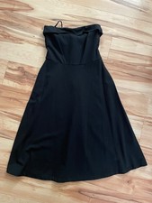 Banana Republic Black Cocktail Dress 6 Tall Pockets and Removable Straps