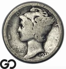 1921 Mercury Dime, Key Date Philadelphia