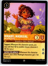 18 Mirabel Madrigal - Gift of the Family - Super Rare Lorcana Ursula's Return