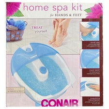 Conair Bubbling Foot Spa Massage Whirlpool Bath with Heat Paraffin Hands Bath