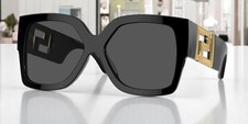 VERSACE VE4402 GB1 87 Black Dark Grey 59 mm Women's Sunglasses