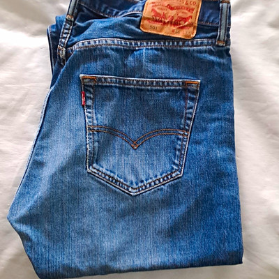 Levi Strauss & Co. Levi's 501 Herren Jeans blau Denim Straight Leg W36 L34