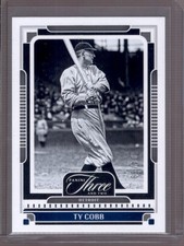 TY COBB 2025 Panini Three & Two #106 Legends #04/99