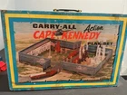 Vintage Marx Tin Lithograph Carry-All Cape Kennedy Action Playset Near Complete!