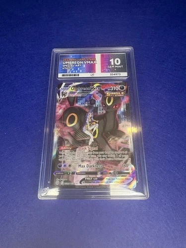 Pokémon Umbreon VMAX Brilliant Stars TG23/TG30 ACE 10