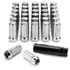Lug Nuts For 2500 3500 Ram 1500 F250 F350 Durango 32pcs 7 Spline Wheel