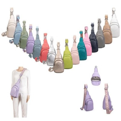 UNISEX TASCHE CROSS OVER BODY BAG BRUSTTASCHE SLING Schultertasche Umhängetasche