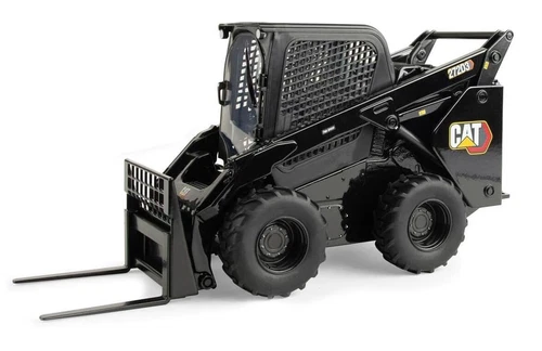 DIECAST MASTERS - Engin de chantier de couleur noir avec accessoires – CATERP... - Imagen 1 de 3