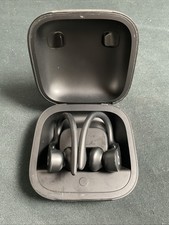 Beats by Dr. Dre PowerBeats Pro A2454 Wireless Bluetooth Earbuds Black VG Tested