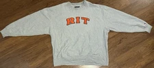 Champion RIT Rochester Institute of Technology Reverse Weave Gray Sweater XXXL