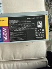 Antec 550W BP550 PLUS 80 Plus Desktop Power Supply