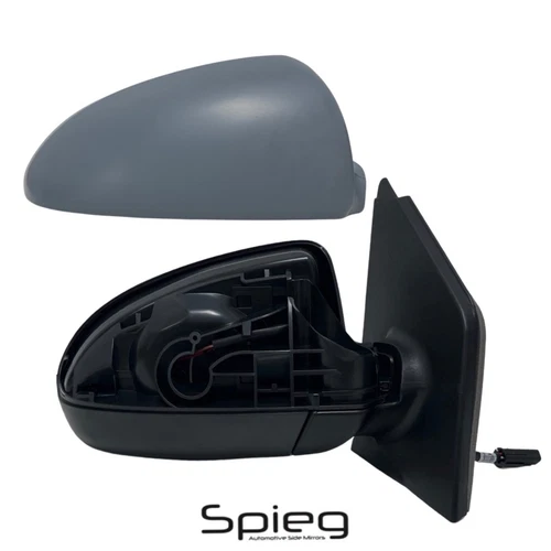 Side Mirror for 2008-2015 SMART FORTWO with Power Heated Primed Passenger Side