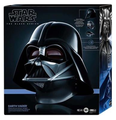 Star Wars The Black Series Darth Vader Premium Elektronischer Helm Neu