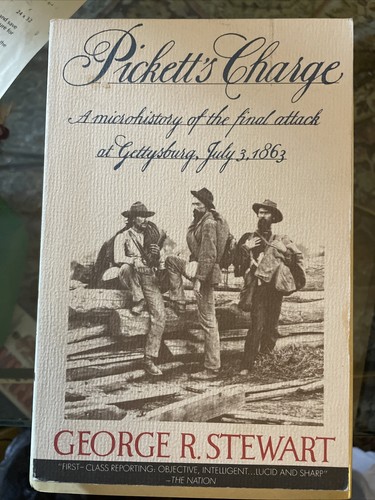Pickett's Charge von George R. Stewart (1991, Trade Paperback) - Bild 2 von 12