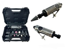 MINI TRAPANO DRIMMEL SMERIGLIATRICE FRESATRICE AD ARIA COMPRESSA VALIGETTA 15 PZ