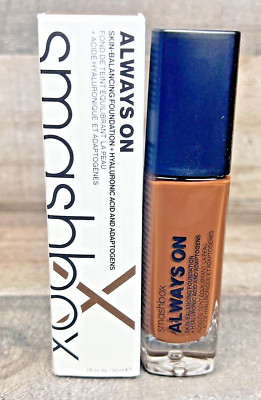 Smashbox Always on Skin-Balancing Foundation - D20N - 1.0 oz New in Box