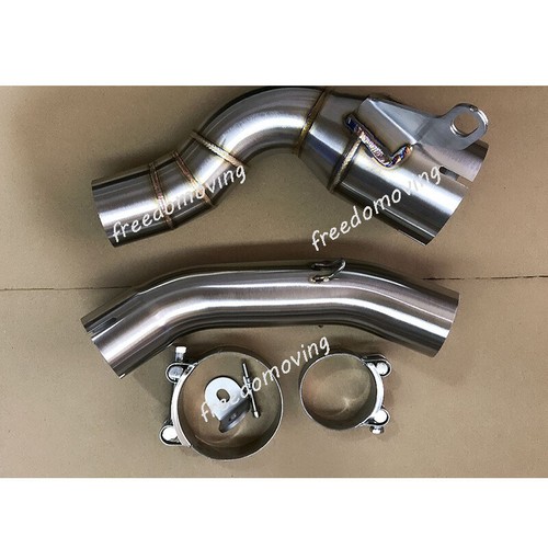 Slip On Mid Exhaust Link Pipe 51mm Muffler Tip Modified For Duke 200 2020-2023 - Bild 6 von 12
