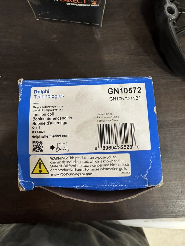 E46 BMW Ignition Coils Brand New In Box Delphi - Image 2 of 4
