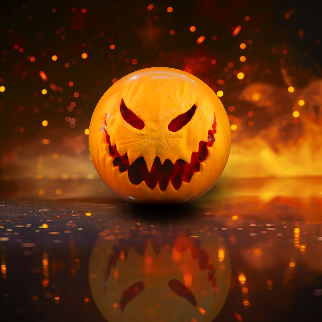 Boule de bowling PUMPKIN SMASH pour réussir tous vos spares et éviter les rigoles
