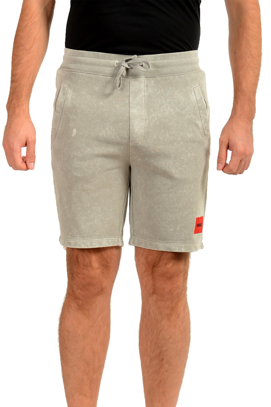 Hugo Boss Mens Diz_D222 Med Grey Casual Shorts US 2XL IT 56 13590₽