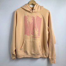 Billabong Women's Surfadelic Palm Graphic Cotton Pullover Hoodie Size L