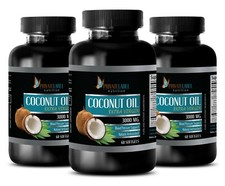 Weight loss pills- EXTRA VIRGIN COCONUT OIL 3B - Natural for hair and skin