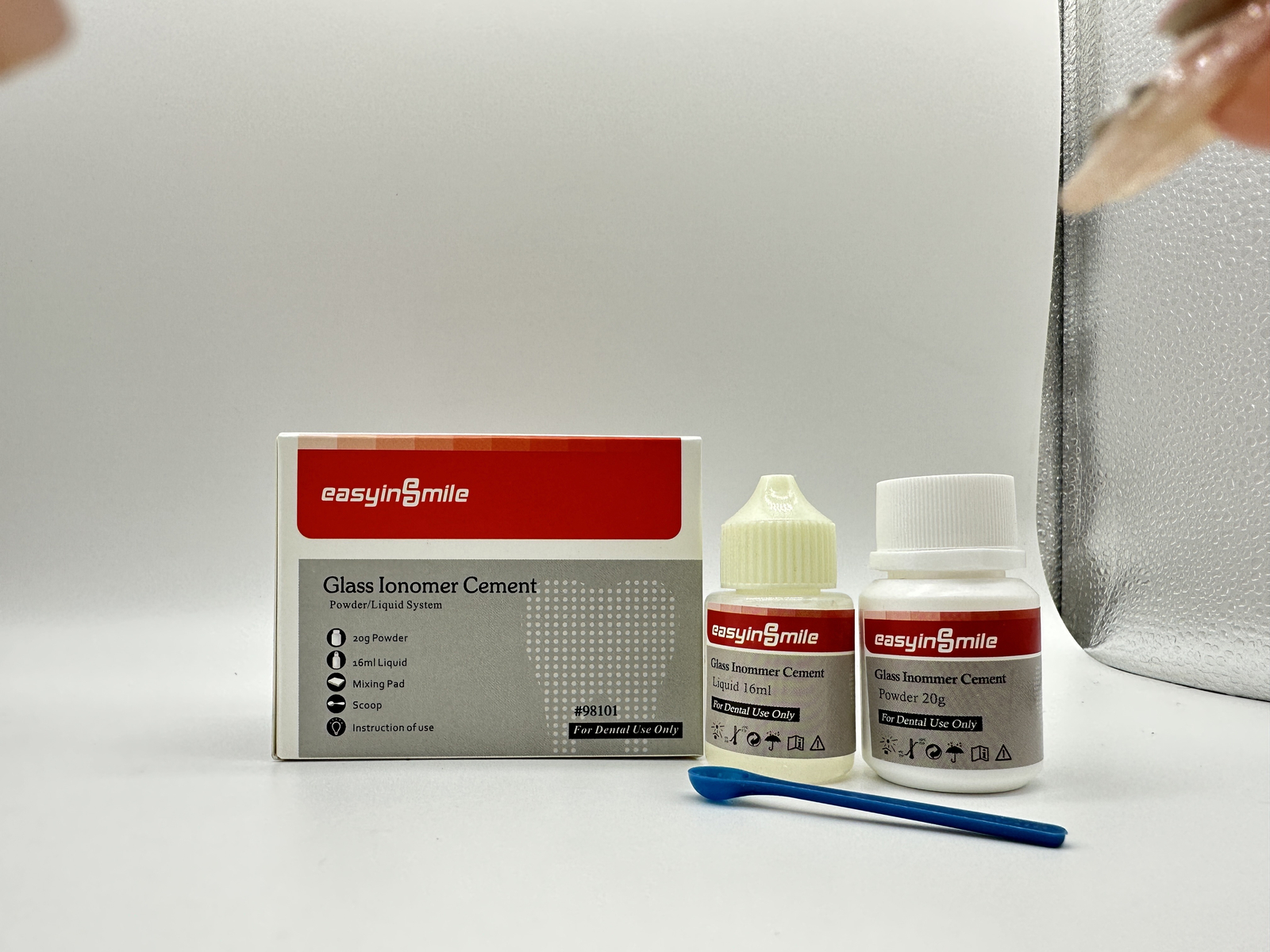 Permanent Dental Cement Glass Ionomer Crown Bridge Veneer Luting