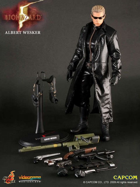 albert wesker figure