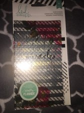 Heidi Swapp Personal Memory Planner Dividers 6/Pkg Clear W/Printed-New-SHIP 24H