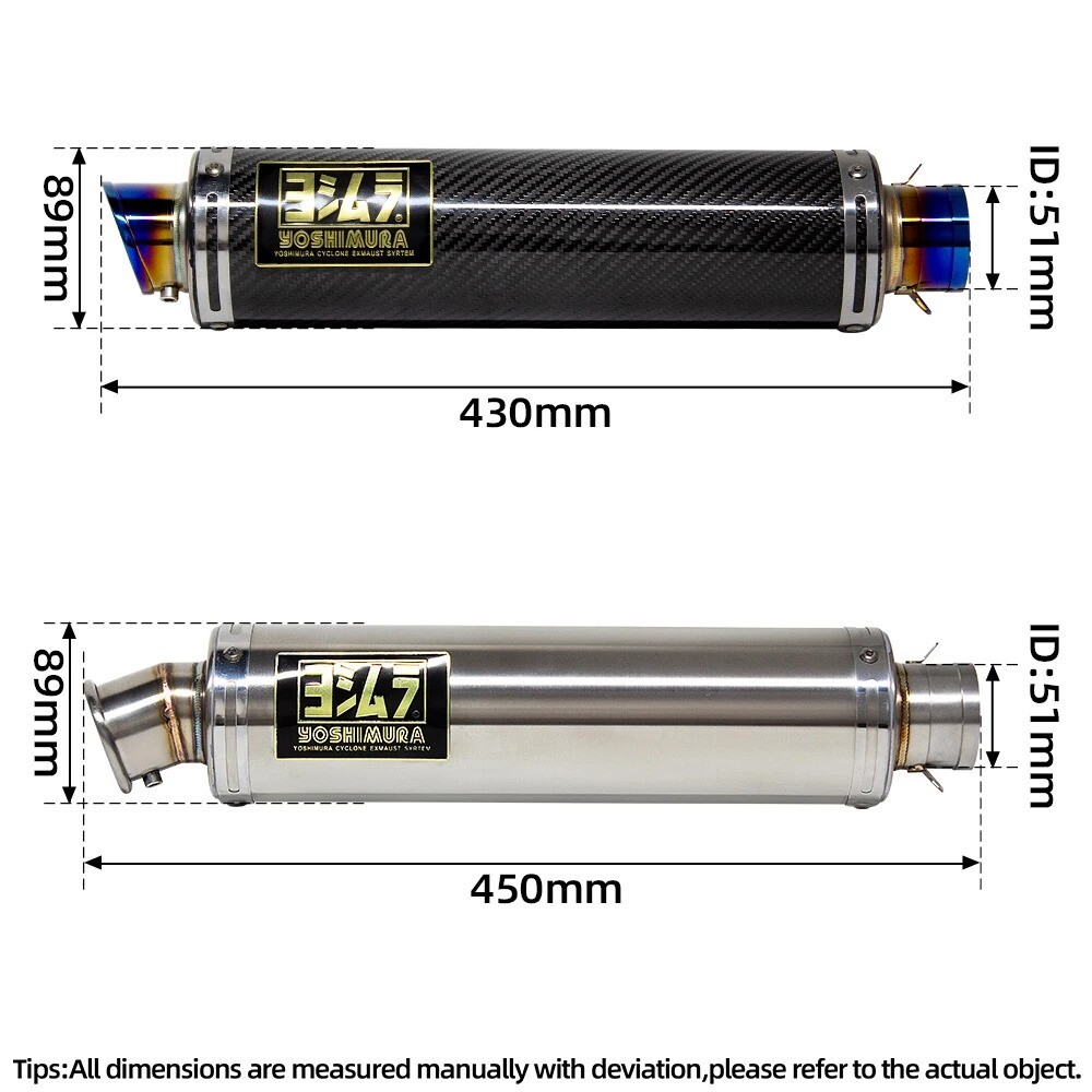 Yasu Yoshimura ZX-6R 2019-25 AT2 Stainless 3/4 Exhaust System, w