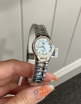 ESQ Diamond Ladies Watch Mother Of Pearl Face 07100876 (Orig 