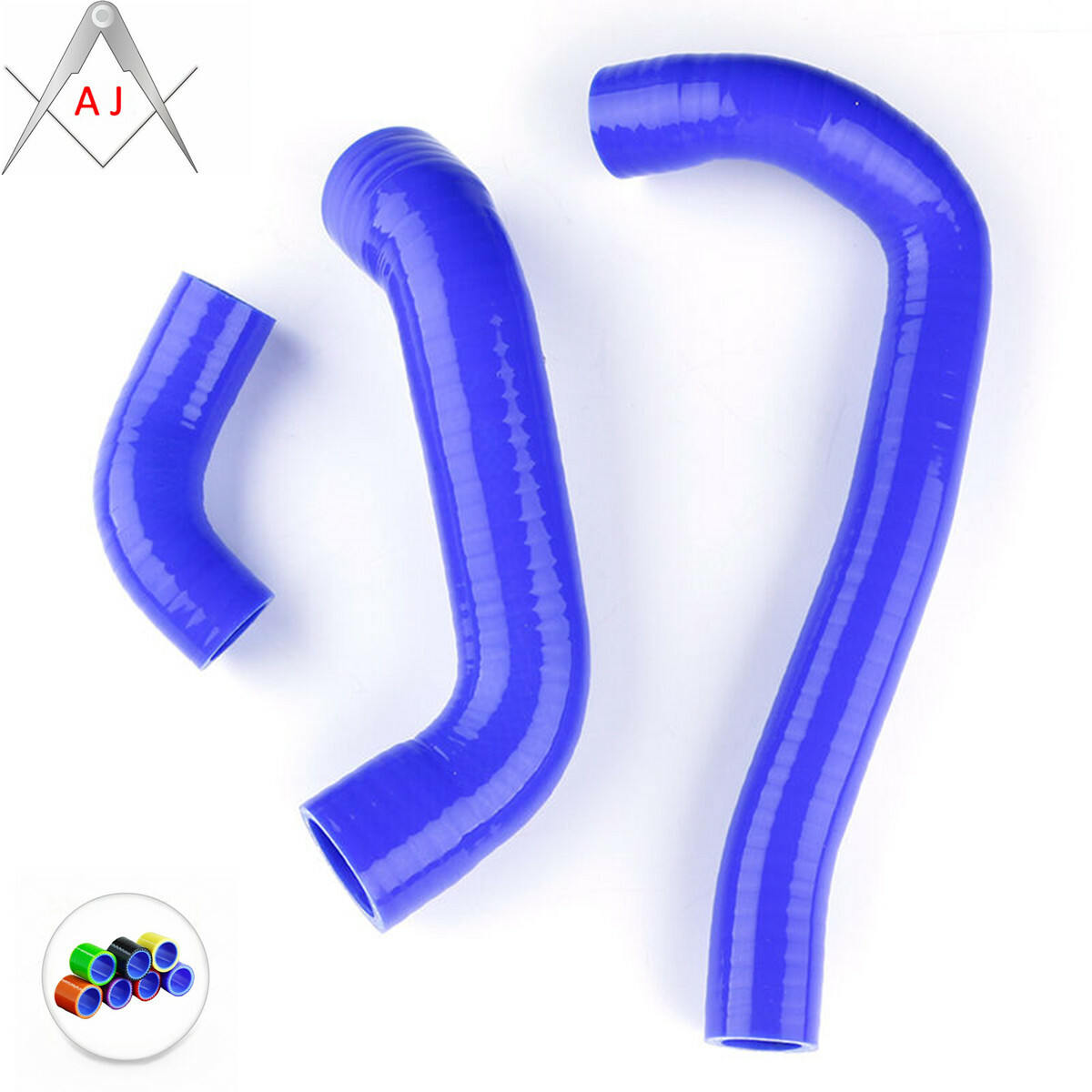 Blue For BMW K75 K 75 1985-1995 Silicone Radiator Coolant 3-ply Hoses ...