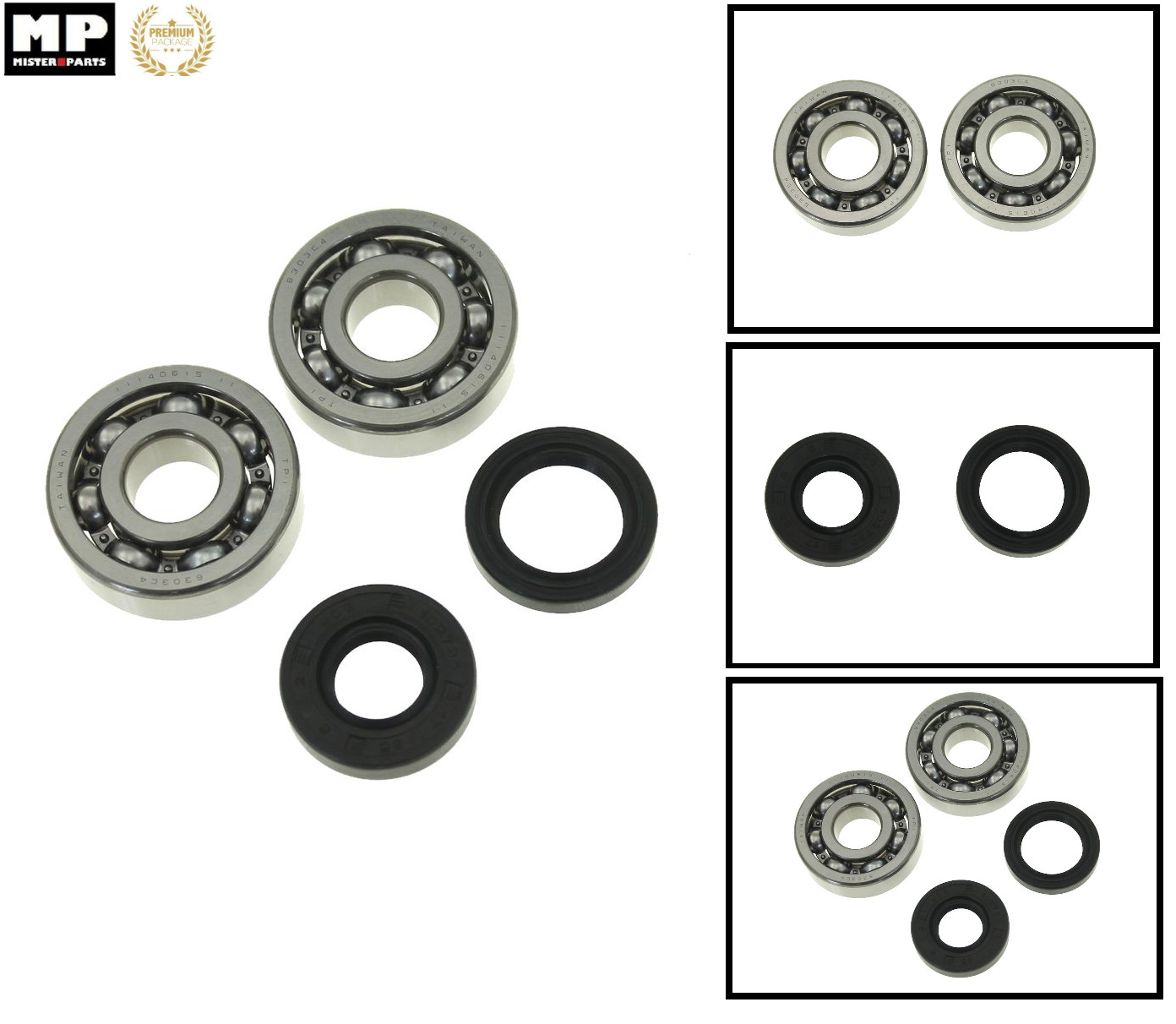 Roulement de vilo polyamide AM6 C4 pour réparer le bas moteur 50